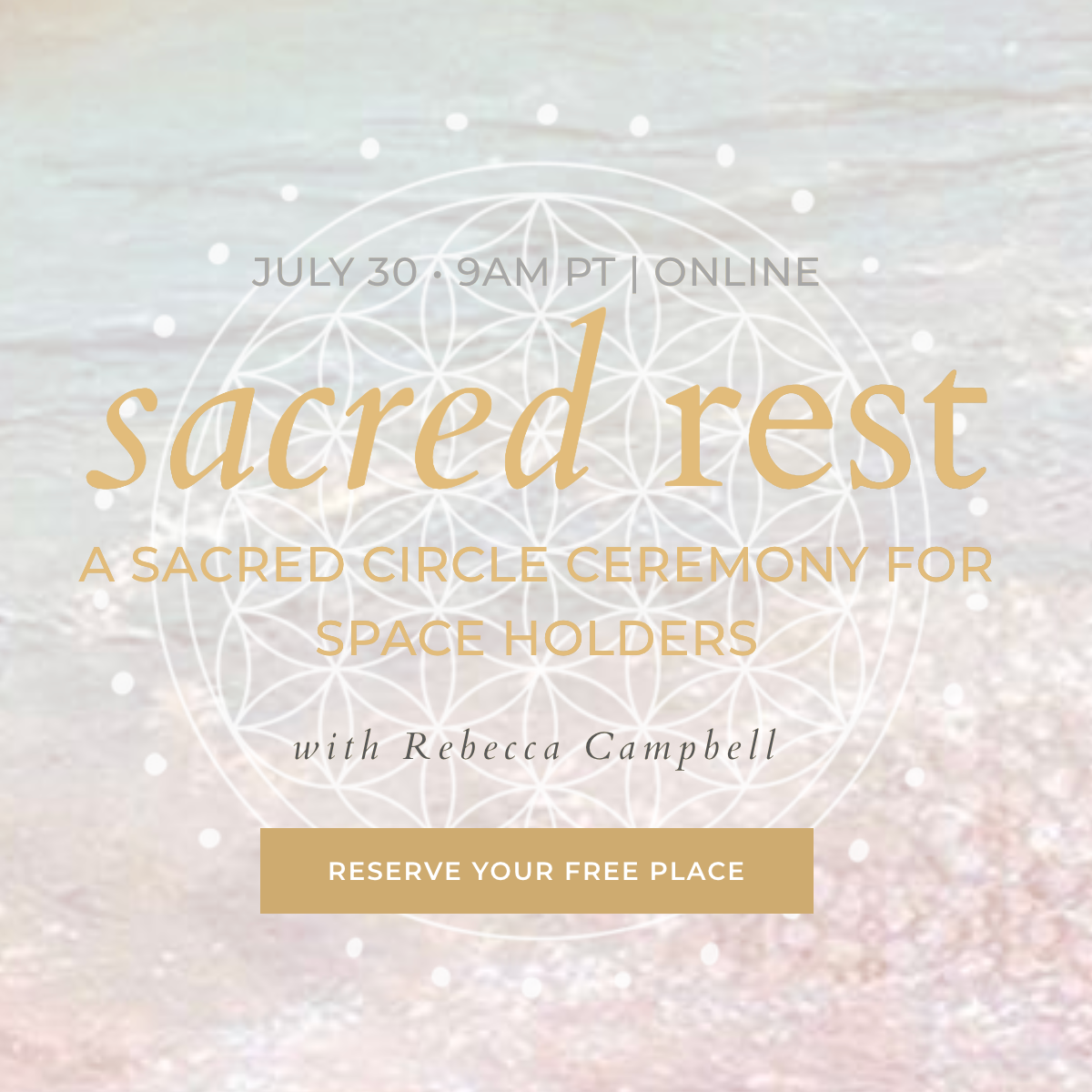Sacred Rest Ceremony